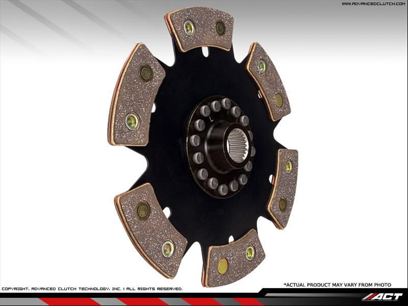 Clutch Disc, Race, 0.937 in. - 23-spline, Ceramic, 9.000 in. Diameter,