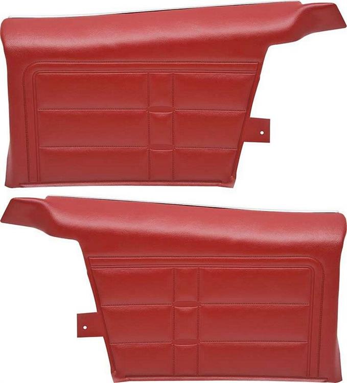 1966 IMPALA & SS CONVERTIBLE RED PRE-ASSEMBLED REAR PANELS