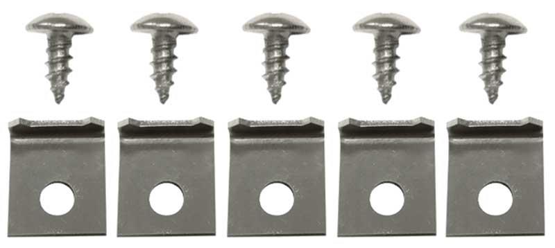 Door Weatherstrip Retainer Set