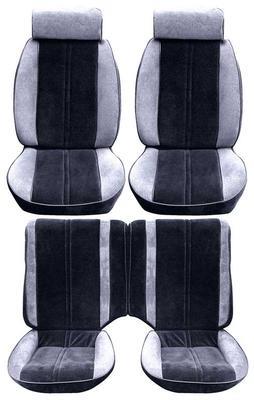 upholstery black vinyl with solid rear seat