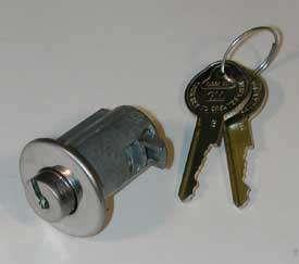 handskfackslås med nycklar