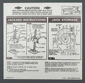 Jack Instruct Sheet,Htp/Sdn,63