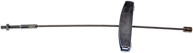 parking brake cable, 28,50 cm, front