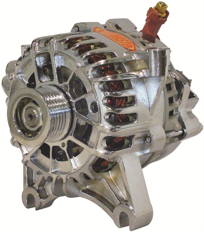 alternator / generator, 155A, 12 volt, Chrome plated