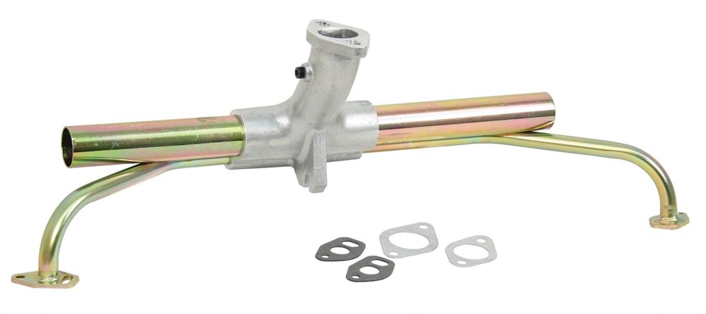 Inlet Dubbelport, 34mm manifold