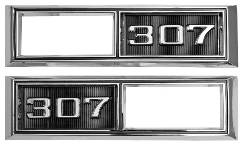 Bezel, Marker, 1968 Chevelle/El Camino, Front, 307