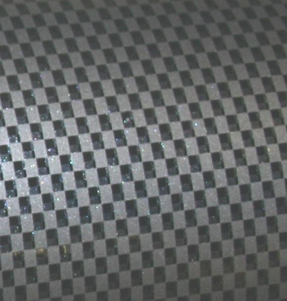 kolfiberdekal svart 125x73cm