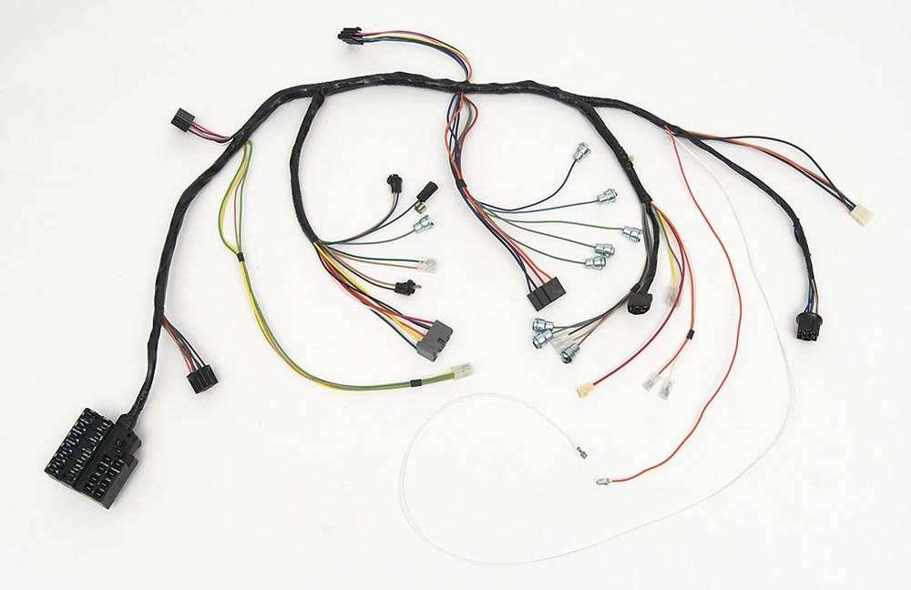 Dash Wiring Harness, For Cars With Manual Transmission