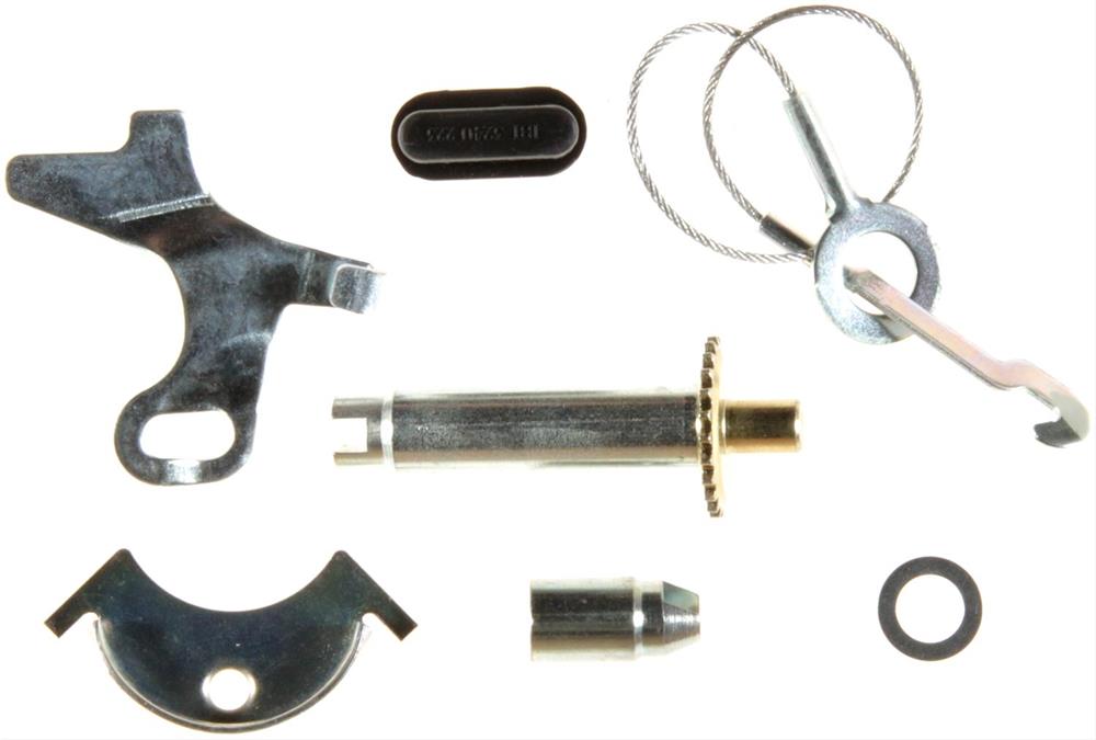 brake hardware kit, drum brakes, självjusterare, front, left