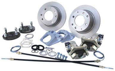 Discbrake Kit Rear Swing Long Porsche 911 5-bolt