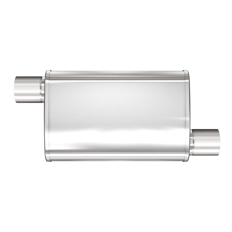 Muffler Stainless Steel Xl 18" Kropp, 2-1/4" O / O