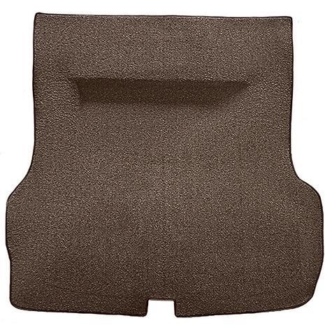 1955-57 Chevrolet Bel Air	 2DR/4DR Hardtop/Sedan	 Molded Trunk Carpet w/o Spare Tire Cutout	 Mass Backing	 Loop	 Dark Brown