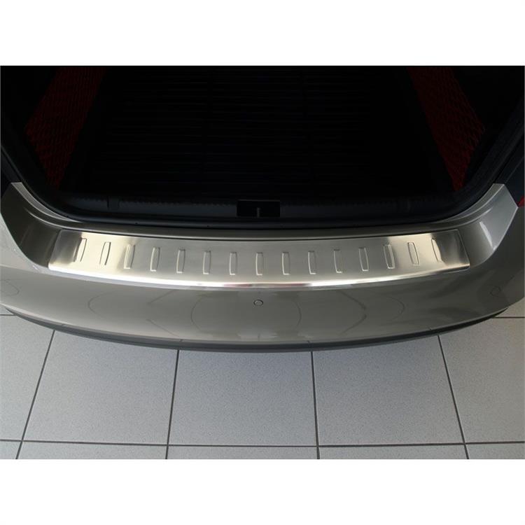 RVS Achterbumperprotector Skoda Rapid 2012- 'Ribs'