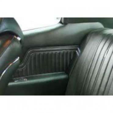 Chevelle Door Panels, 1969 Reproduction (2-dr.) Coupe, Rear