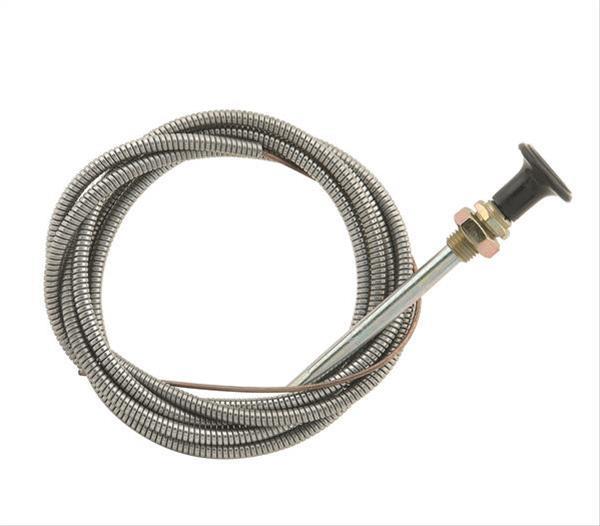 Choke Cable, Steel, Universal, 6 ft. Length