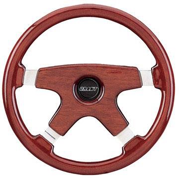 Steering Wheel "elegante Model" Wood 355mm ( 76mm Deep )