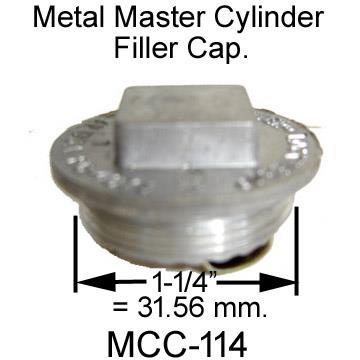 BUICK Metal Master Cylinder Filler Cap . MCC-114
