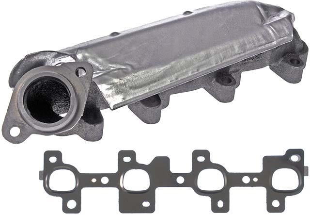 Exhaust Manifold, Passenger Side, Cast Iron, Natural, Jeep, 4.7L, Automatic, Each