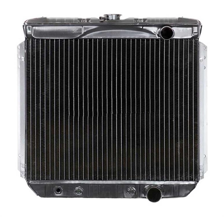 kyare 1967-69 Mustang V8/260-351 With Auto Trans 3 Row Copper/Brass Radiator