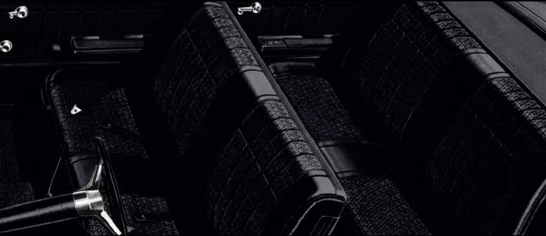 seat upholstery black