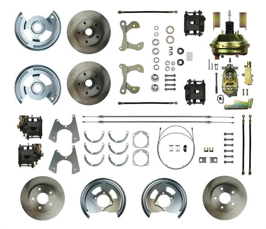 Disc Brake Conversion, Front/Rear