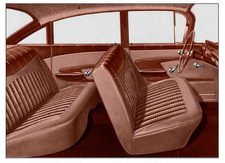 Seat Cover Front and Rear "brun" See Färgskalan on the Picture