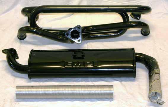 Exhaust System with Quietpack Empi