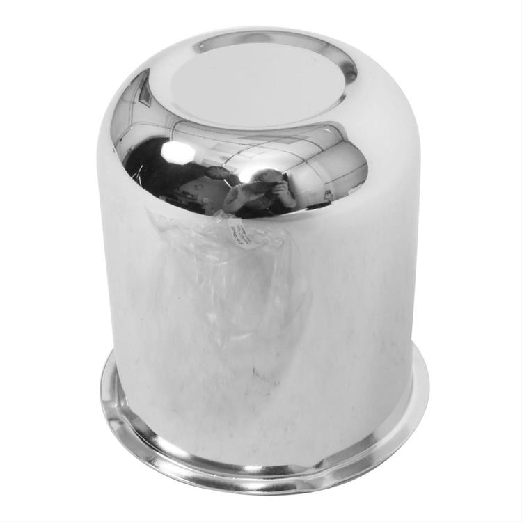 Center Cap, Steel, Chrome, Push-Through, 2,930 dia 3,500 high