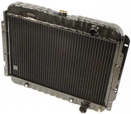 Radiator V8-409 W/O AC, WITH AUTO TRANS 3 ROW 17-1/2"" X 25-1/2"" X 2"