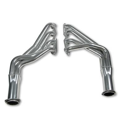 headers, 1 7/8" pipe, 3,5" collector, Silver 