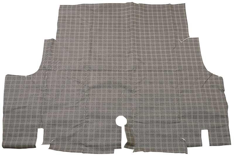 1967-68 Mustang Coupe / Convertible Trunk Mat - Plaid