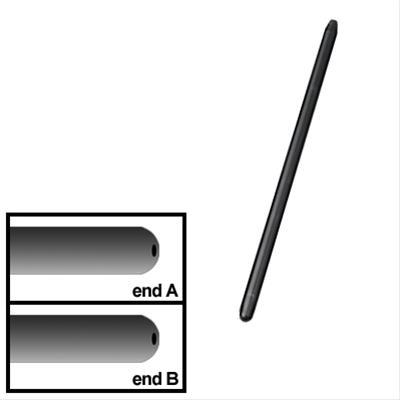 stötstång, 5/16", 164/164 mm, kula/kula