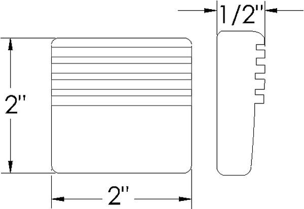 Brake and clutch pedal pad