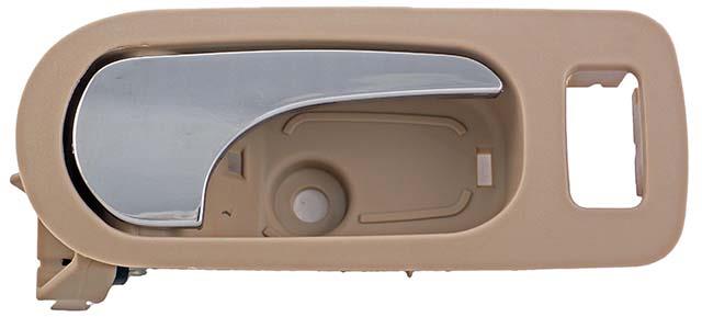 interior door handle - front right - chrome lever+beige housing (neutral)