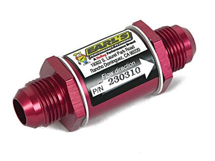 Oilfilter In-line An10 Red