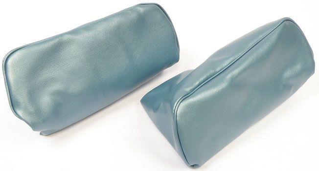 1969-70 NOVA BENCH SEAT HEADREST COVER (LIGHT BLUE)