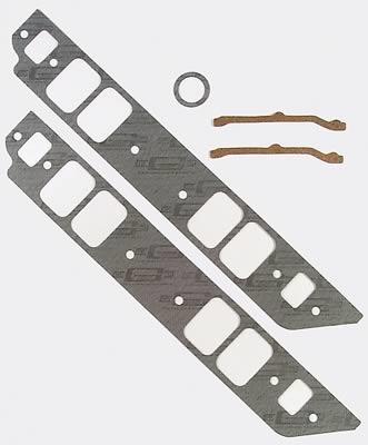 Gaskets, Intake, Composite, Rectangle Raised, 2.50" x 1.75"