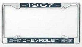 License Plate Frame,Chrm,1967