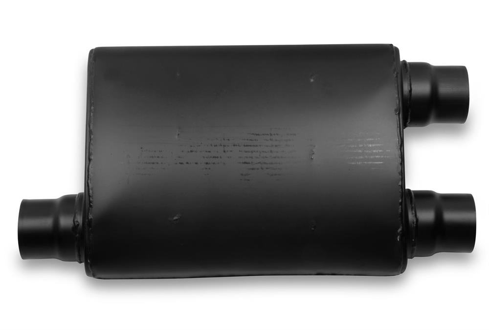 Muffler, Terminator, 2 1/2" Inlet/Dual 2 1/2" Outlet