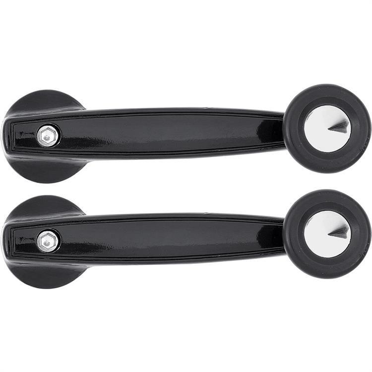 Black Window Crank Handles (Pair)