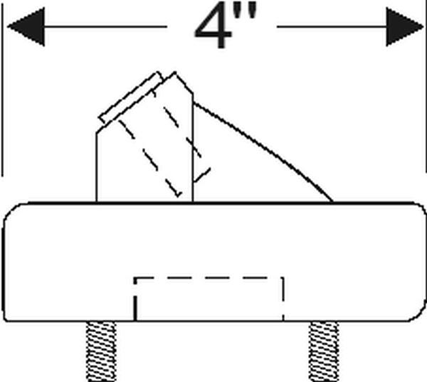 Motor mount, rear