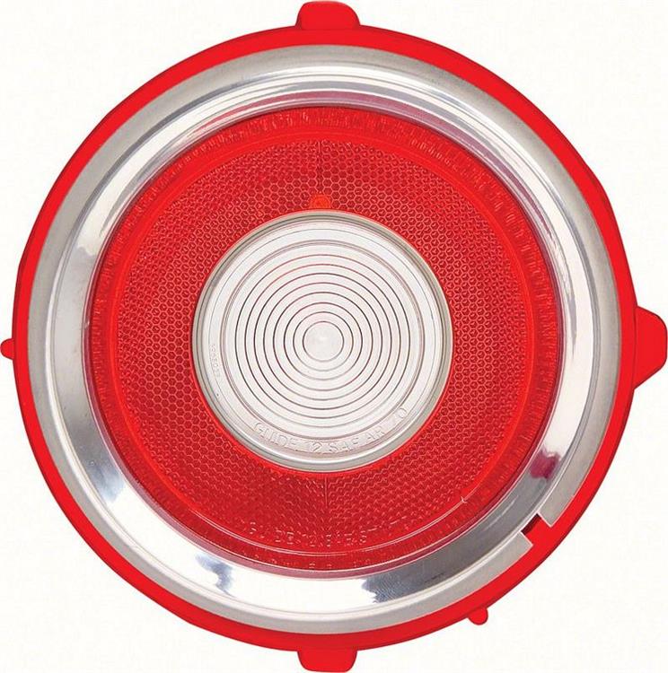 Backup Light Assembly, Red, Chevy, Driver Side, Each