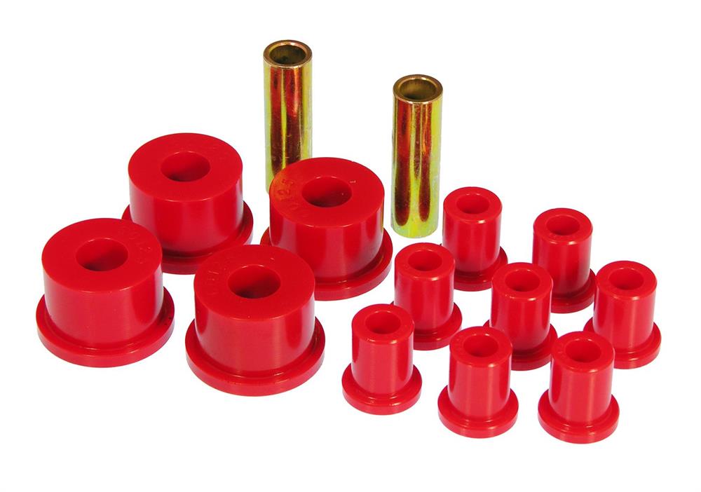 Leaf Spring Bushing Kit, Red