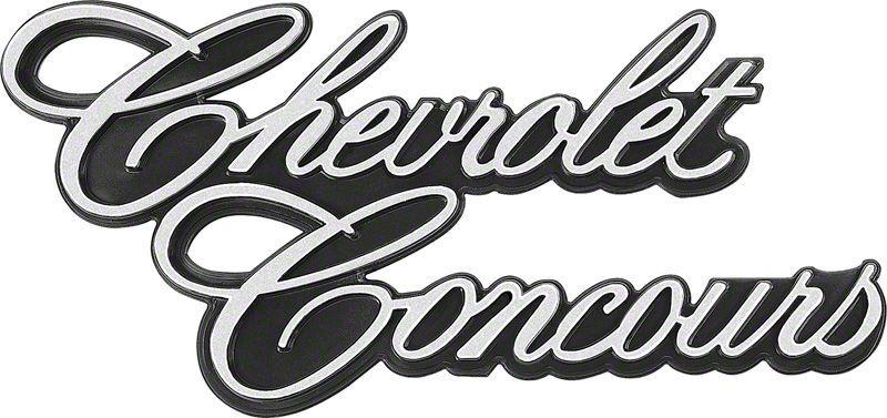 Emblem "Chevrolet Concours" baklucka