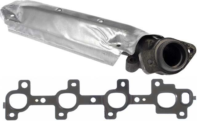 Exhaust Manifold, Driver Side, Cast Iron, Natural, Jeep, 4.7L, Automatic, Each
