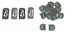 Rear Glass Clip Set,65-72