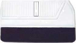 1965 IMPALA SS 2 DOOR COUPE/CONVERTIBLE WHITE PANEL - BLACK CARPET NON-ASSEMBLED FRONT DOOR PANELS