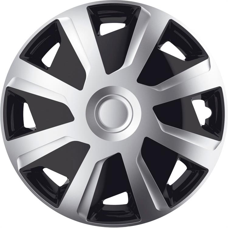 Set J-Tec wheel covers Mistral Van 15-inch silver/black (spherical)