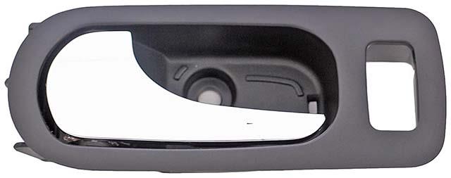 interior door handle - rear left - chrome lever+black housing (ebony)