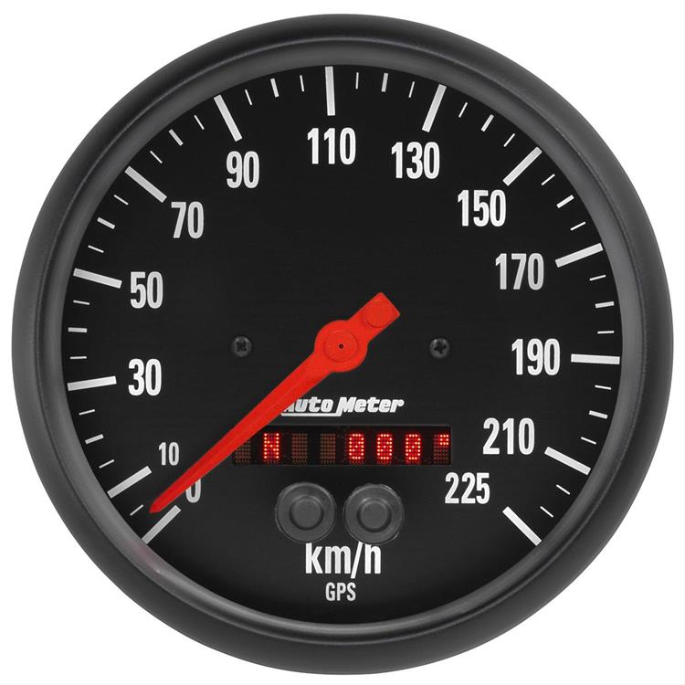 hastighetsmätare "Z-Series" 127mm, 0-225 kph, elektrisk, GPS
